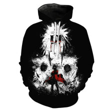 Load image into Gallery viewer, 2019 Naruto Anime Hoodies 3D Men Women Sasuke Autumn Harajuku Kakashi 3D Cartoon Print Sweatwear Men's Hoodies Sweatshirt Coats