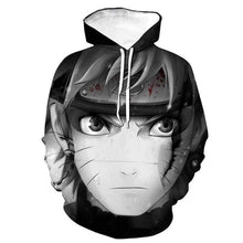 Load image into Gallery viewer, 2019 Naruto Anime Hoodies 3D Men Women Sasuke Autumn Harajuku Kakashi 3D Cartoon Print Sweatwear Men's Hoodies Sweatshirt Coats
