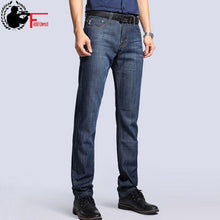 Load image into Gallery viewer, Big Size Plus 40 42 2019 Nian JEEP brand Men Jeans Classic Men's Clothing Casual Denim trousers Men Regular Blue jean pants Male