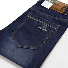 Load image into Gallery viewer, Big Size Plus 40 42 2019 Nian JEEP brand Men Jeans Classic Men's Clothing Casual Denim trousers Men Regular Blue jean pants Male