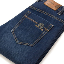 Load image into Gallery viewer, Big Size Plus 40 42 2019 Nian JEEP brand Men Jeans Classic Men's Clothing Casual Denim trousers Men Regular Blue jean pants Male