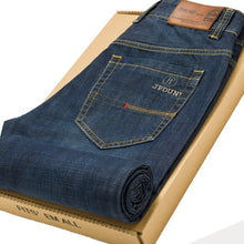 Load image into Gallery viewer, Big Size Plus 40 42 2019 Nian JEEP brand Men Jeans Classic Men's Clothing Casual Denim trousers Men Regular Blue jean pants Male