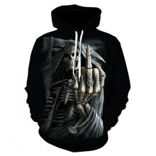 Load image into Gallery viewer, 2019 Hot new skull men's Hoodie Sweatshirt 3D printing funny hip hop hoodie Gothic Skull Hoodie autumn jacket men's sportswear