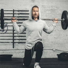Load image into Gallery viewer, Men's Hoodie Sweatshirt Gym Slim Fit Hooded Zip Up Pullover Pure Color Jumper Fashion Trend Outwear Tops Sudaderas Para Hombre
