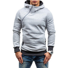 Load image into Gallery viewer, MRMT 2020 Brand Autumn Men's Hoodies Sweatshirts New Slim and Thick Pullover for Male Diagonal Zipper Hoodie Sweatshirt