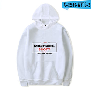 Dunder Mifflin Men's Hoodies Sweatshirts The Office TV Show Hip Hop Hoodie Fashion Male Hoodies Sweatshirts EU Size Wholesale