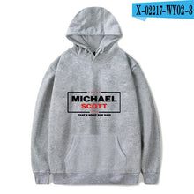 Load image into Gallery viewer, Dunder Mifflin Men&#39;s Hoodies Sweatshirts The Office TV Show Hip Hop Hoodie Fashion Male Hoodies Sweatshirts EU Size Wholesale
