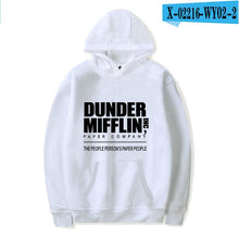 Load image into Gallery viewer, Dunder Mifflin Men&#39;s Hoodies Sweatshirts The Office TV Show Hip Hop Hoodie Fashion Male Hoodies Sweatshirts EU Size Wholesale
