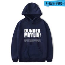 Load image into Gallery viewer, Dunder Mifflin Men&#39;s Hoodies Sweatshirts The Office TV Show Hip Hop Hoodie Fashion Male Hoodies Sweatshirts EU Size Wholesale
