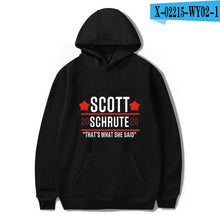 Load image into Gallery viewer, Dunder Mifflin Men&#39;s Hoodies Sweatshirts The Office TV Show Hip Hop Hoodie Fashion Male Hoodies Sweatshirts EU Size Wholesale
