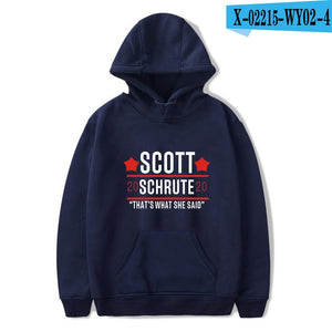 Dunder Mifflin Men's Hoodies Sweatshirts The Office TV Show Hip Hop Hoodie Fashion Male Hoodies Sweatshirts EU Size Wholesale