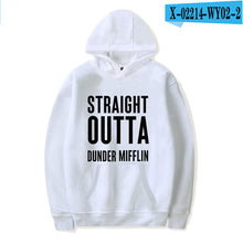 Load image into Gallery viewer, Dunder Mifflin Men&#39;s Hoodies Sweatshirts The Office TV Show Hip Hop Hoodie Fashion Male Hoodies Sweatshirts EU Size Wholesale
