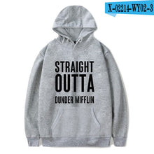 Load image into Gallery viewer, Dunder Mifflin Men&#39;s Hoodies Sweatshirts The Office TV Show Hip Hop Hoodie Fashion Male Hoodies Sweatshirts EU Size Wholesale
