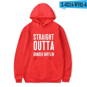 Dunder Mifflin Men's Hoodies Sweatshirts The Office TV Show Hip Hop Hoodie Fashion Male Hoodies Sweatshirts EU Size Wholesale