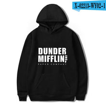 Load image into Gallery viewer, Dunder Mifflin Men&#39;s Hoodies Sweatshirts The Office TV Show Hip Hop Hoodie Fashion Male Hoodies Sweatshirts EU Size Wholesale
