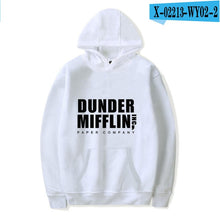 Load image into Gallery viewer, Dunder Mifflin Men&#39;s Hoodies Sweatshirts The Office TV Show Hip Hop Hoodie Fashion Male Hoodies Sweatshirts EU Size Wholesale
