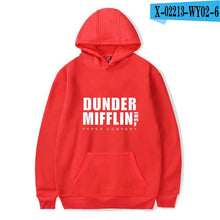 Load image into Gallery viewer, Dunder Mifflin Men&#39;s Hoodies Sweatshirts The Office TV Show Hip Hop Hoodie Fashion Male Hoodies Sweatshirts EU Size Wholesale
