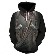 Load image into Gallery viewer, Men&#39;s hoodie sweatshirts with men and women kissing skulls, and 3d-printed fun hoodies and novelty streetwear hoodies for fall
