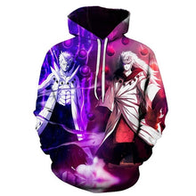 Load image into Gallery viewer, 2019 Naruto Anime Hoodies 3D Men Women Sasuke Autumn Harajuku Kakashi 3D Cartoon Print Sweatwear Men&#39;s Hoodies Sweatshirt Coats
