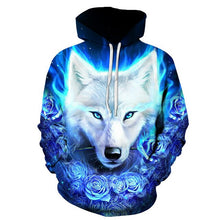 Load image into Gallery viewer, 2020 New Icefield Wolf Hoodie For Men 3d print Men&#39;s Hoody Sweatshirts Pullover Hip Hop Rock Men Hoodies Streetwear Plus Size
