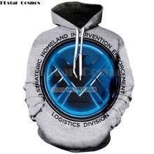 Load image into Gallery viewer, PLstar Cosmos Marvel HYDRA Men&#39;s Hoodies Sweatshirts 3D Printed Funny Hip HOP Hoodies Novelty Streetwear Hooded Autumn Jackets
