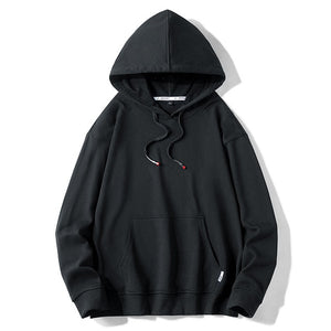 Solid Color Hoodies Streetwear Sweatshirt Hooded Man Cotton Pullover Men's Hoodies Sweatshirts for Men High Quality Men Fashions