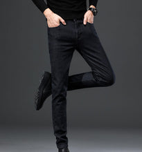 Load image into Gallery viewer, NEW 2020 Spring  Men&#39;s Jeans maa1 Casual Black Fashion Slim New Straight Stretch Men&#39;s Jeans KK7722-15
