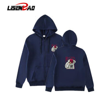 Load image into Gallery viewer, LiSENBAO Men Hoodies Sweatshirts Zip Hoody Coat Casual Mens Hoodie Cardigan Fleeced Hooded Sweatshirt Jacket Men&#39;s Hoodies S-3XL
