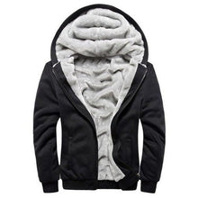 Load image into Gallery viewer, M-5XL large US/Eur size Winter casual men&#39;s hoodies sweatshirt hooded jackets coat man hoodi warm plus thick fleece hoodies
