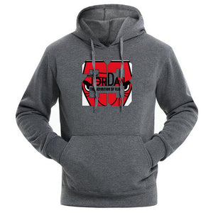 Fashion Men's New Personality 23 Print Long Sleeve Men Hoodie Business Casual Wild Thread Cuff Cotton Men Hoodies Sweatshirts