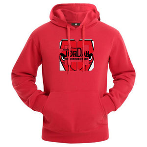 Fashion Men's New Personality 23 Print Long Sleeve Men Hoodie Business Casual Wild Thread Cuff Cotton Men Hoodies Sweatshirts