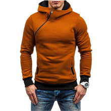 Load image into Gallery viewer, MRMT 2020 Brand Autumn Men&#39;s Hoodies Sweatshirts New Slim and Thick Pullover for Male Diagonal Zipper Hoodie Sweatshirt
