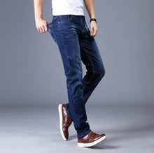 Load image into Gallery viewer, 2020 NEW Spring and autumn new jeans men&#39;s slim men&#39;s jeans men&#39;s jeans men&#39;s straight stretch trousers TH1231-01-10
